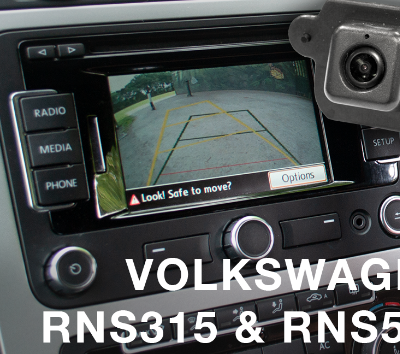 Volkswagen RGB RNS315 & RNS510 Amarok Camera Integration Kit