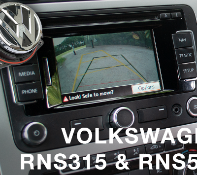 Volkswagen RGB RNS315 & RNS510 Camera Integration Kit