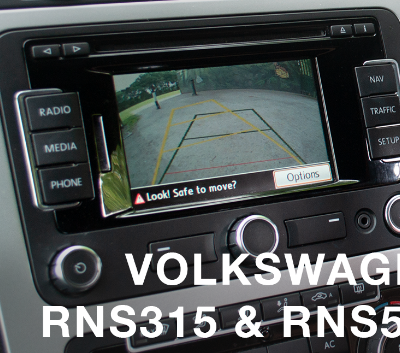 Volkswagen RGB RNS315 & RNS510 Camera Integration Kit