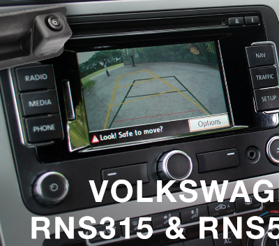 Volkswagen RGB RNS315 & RNS510 Camera Integration Kit