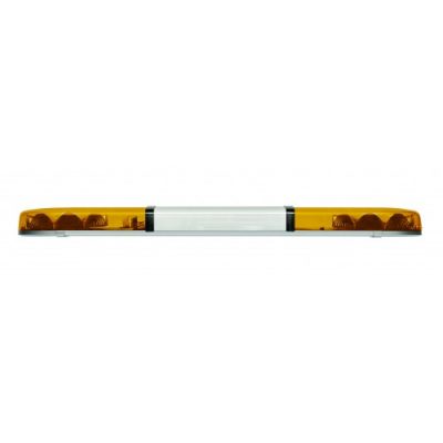 3ft R65 LED Lightbar - 2 Modules, Amber Lens W/ Opaque Centre