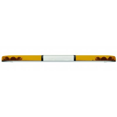 4ft R65 LED Lightbar - 2 Modules, Amber Lens W/ Opaque Centre