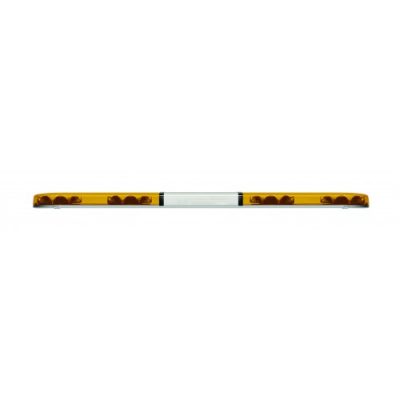 5ft R65 LED Lightbar - 4 Modules, Amber Lens W/ Opaque Centre